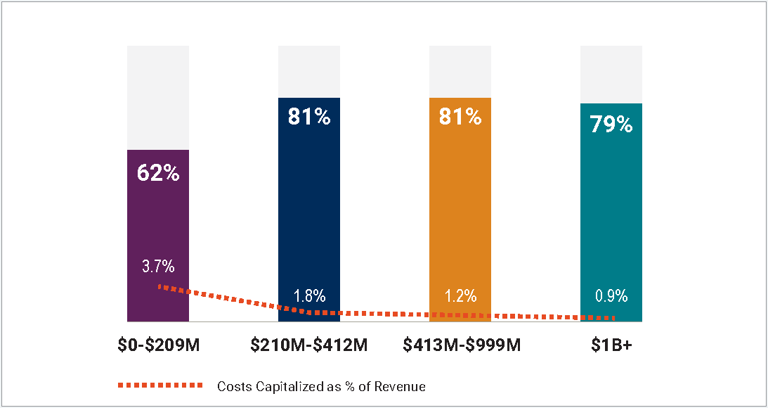 Software Development Capitalization by Revenue