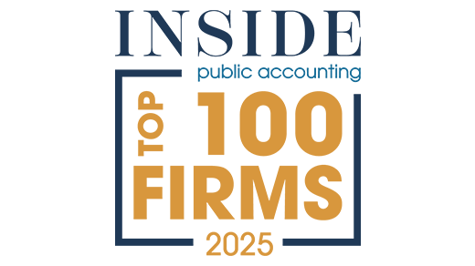 Inside Public Accounting Top 100 Firms Award Armanino