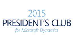 President's Club for Microsoft Dynamics Award