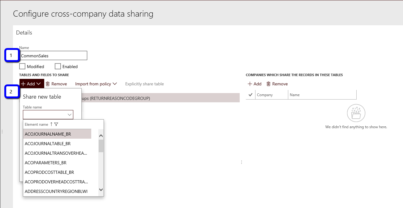 Data Sharing