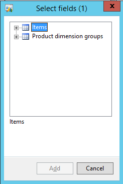 Dynamics AX Item List Grid Comparison