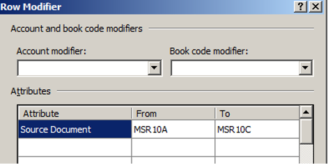 Row Modifier Example