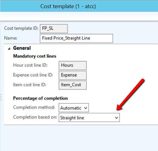 Cost Template