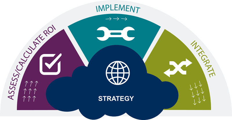 Business Application Consulting Infographic