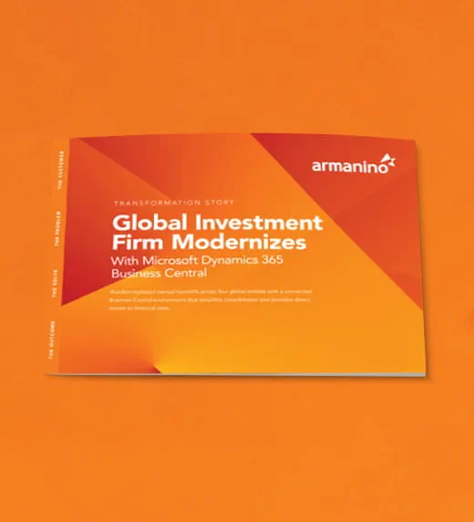 Global Investment Firm Modernizes With Microsoft Dynamics 365 Business Central