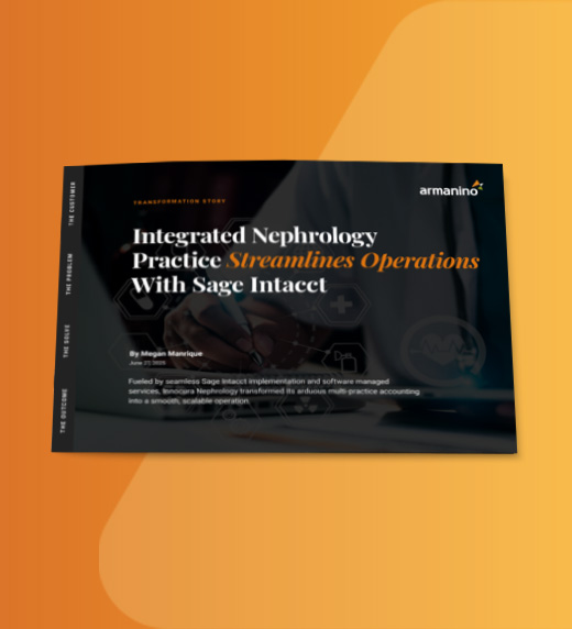 Integrated Nephrology Practice Streamlines Operations With Sage Intacct
