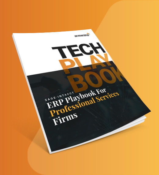 Sage Intacct ERP Playbook for Professional Services Firms 