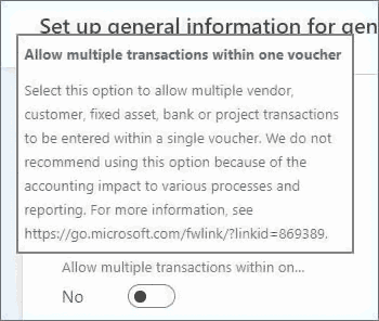 Allow Multiple Transactions